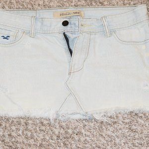 THROWBACK! Hollister Denim Mini Skirt